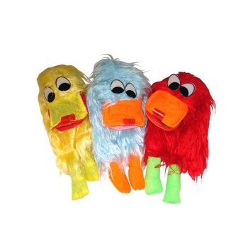 หุ่นมือผ้าขน / นกจอมกวน CRAZY BIRD (12 ชิ้น)