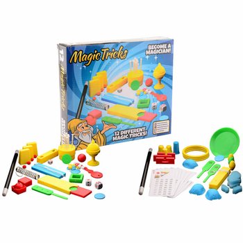 MAGIC TRICKS - ชุดกล่องมายากลขนาดใหญ่พร้อม 12 ทริค