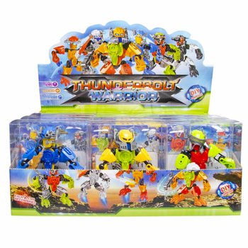 THUNDERBOLT ROBOT WARRIOR หุ่นฟิกเกอร์ในกล่องโชว์ (12 ชิ้น)