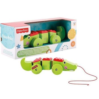 Fisher-Price จระเข้ไม้ขยับได้ตัวแรกของฉัน (2 ชิ้น)