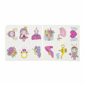 Fun Tattoos - เจ้าหญิง (96 ชิ้น)