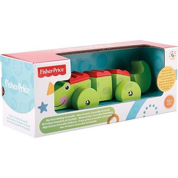 Fisher-Price จระเข้ไม้ขยับได้ตัวแรกของฉัน (2 ชิ้น)