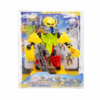 THUNDERBOLT ROBOT WARRIOR หุ่นฟิกเกอร์ในกล่องโชว์ (12 ชิ้น)