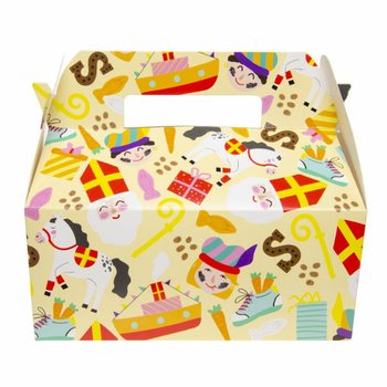 กล่องเมนู ลายซินเตอร์คลาส (Sinterklaas) - 22.5 x 12 x 9.5 ซม. (24 ชิ้น)