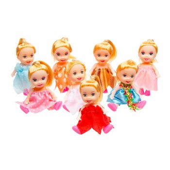 ตุ๊กตาเจ้าหญิงแสนน่ารักในไข่เซอร์ไพรส์ พร้อมกล่องโชว์ (12 ชิ้น)