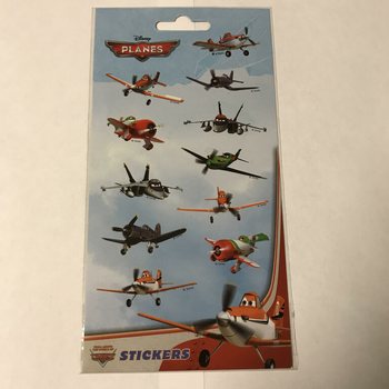 แผ่นสติกเกอร์: DISNEY PLANES ขนาด 20 x 10 ซม. (10 แผ่น)
