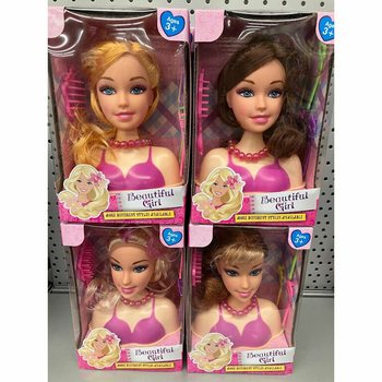 หัวหุ่นฝึกทำผม BEAUTIFUL GIRL S (2 ชิ้น)