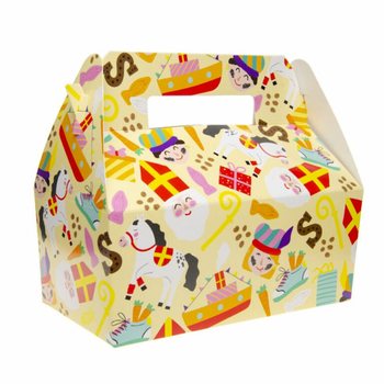 กล่องเมนู ลายซินเตอร์คลาส (Sinterklaas) - 22.5 x 12 x 9.5 ซม. (24 ชิ้น)