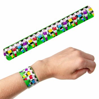 สร้อยข้อมือตบ ลายนักฟุตบอล (36 ชิ้น)