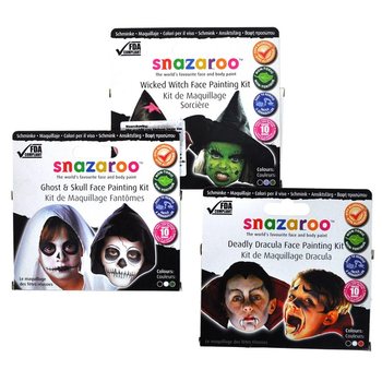 SNAZAROO - ชุดเพ้นท์หน้าคละแบบ (2 ชิ้น)