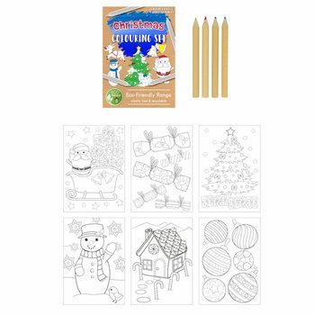 ชุดวาดเขียนคริสต์มาสที่เป็นมิตรต่อสิ่งแวดล้อม - ยูนิคอร์น (25 ชิ้น)