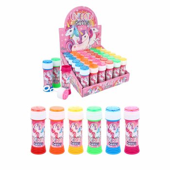 น้ำยาเป่าฟองสบู่ - ยูนิคอร์น - 50ML ในกล่องโชว์ (36 ชิ้น)