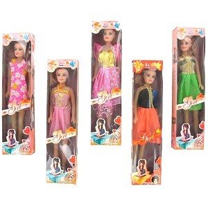 ตุ๊กตาบิวตี้เกิร์ล BEAUTY GIRL - รุ่น 3 (6 ชิ้น)