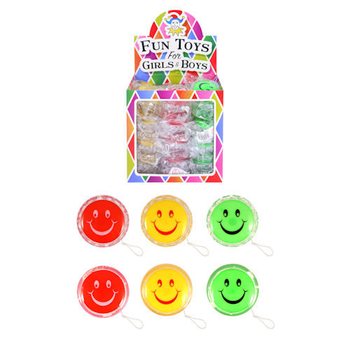 โยโย่หน้ายิ้มในกล่องโชว์ (36 ชิ้น)