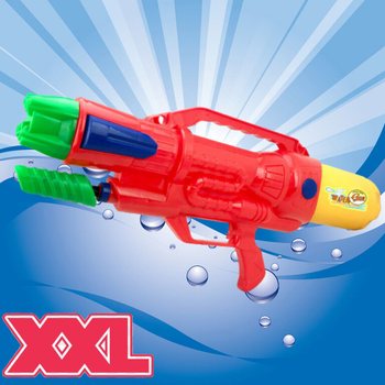 ปืนฉีดน้ำ XXL - ปืนฉีดน้ำซูเปอร์โซกเกอร์ - ขนาด: 63.5 x 10 x 26 ซม. - ยิงสองลำกล้อง (1 ชิ้น)