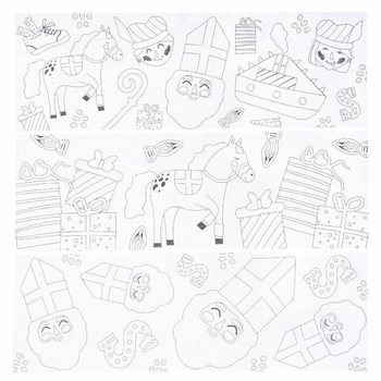 แก้วน้ำระบายสีเอง ลายซินเตอร์คลาส (แพ็ค 2 ชิ้น)
