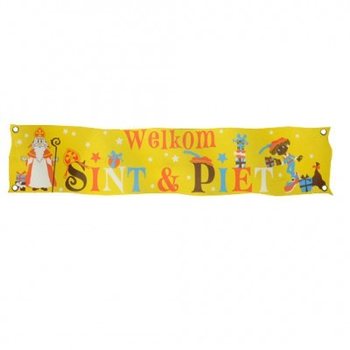 ป้ายต้อนรับ Sinterklaas & Piet XXL 300 X 60 CM (7 ชิ้น)