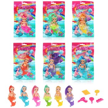 ตุ๊กตานางเงือกในถุงของขวัญ - คละสี (24 ชิ้น)