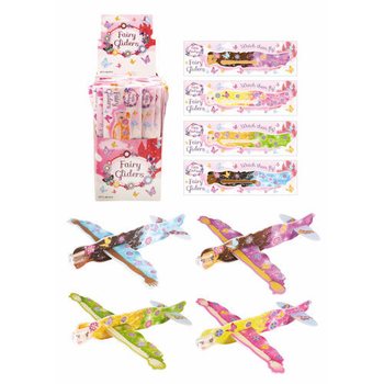 เครื่องบินร่อนโฟม Fighter Gliders – ลายแฟรี่ กล่องโชว์ (48 ชิ้น)