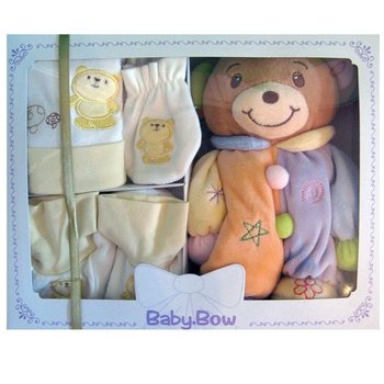 ชุดของขวัญเด็กอ่อน Baby Bow - ลายหมี (4 ชิ้น)