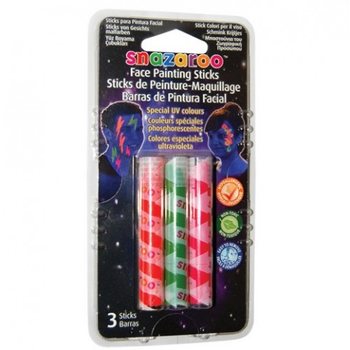 SNAZAROO - สีเพ้นท์หน้า UV พิเศษ (6 ชิ้น)