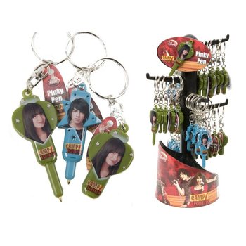 พวงกุญแจปากกา CAMP ROCK พร้อมชั้นโชว์ (36 ชิ้น)