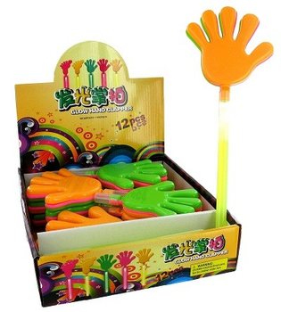 ไม้ตบมือเรืองแสง โกลว์สติ๊ก (12 ชิ้น)