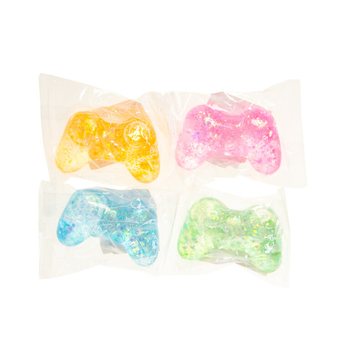 จอยเกมบีบ (Squeeze Gaming Controller) - คละสี - ในกล่องโชว์ (12 ชิ้น)