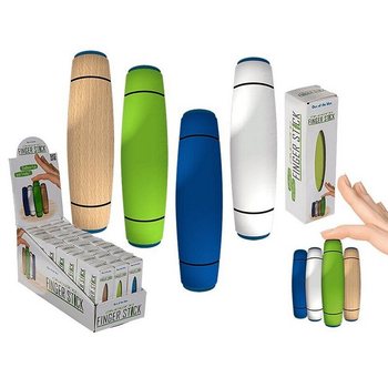 AMAZING FINGER STICK - ไม้ในกล่อง - คละสีในกล่องดิสเพลย์ - 3x9 ซม. (24 ชิ้น)