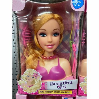 หัวหุ่นฝึกทำผม BEAUTIFUL GIRL S (2 ชิ้น)