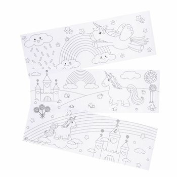 ยูนิคอร์น - แก้วน้ำระบายสีเอง (2 ใบ)