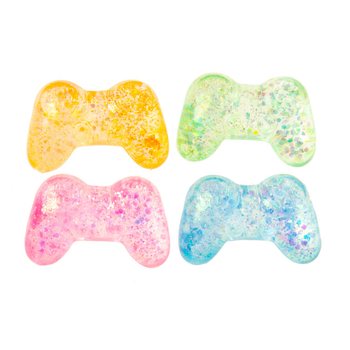 จอยเกมบีบ (Squeeze Gaming Controller) - คละสี - ในกล่องโชว์ (12 ชิ้น)