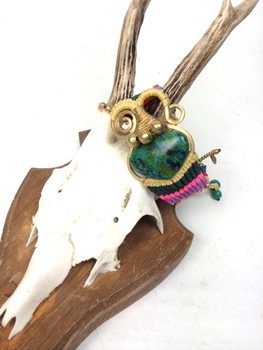 สร้อยข้อมือ HANDMADE ORIGINALS GREENSTONE สีเหลือง (1 ชิ้น)