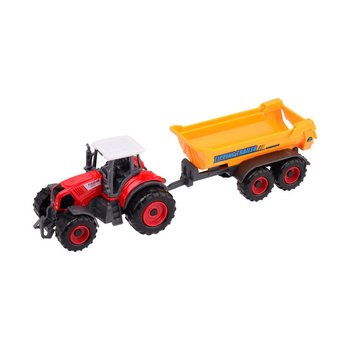 FARM MASTER - ชุดของเล่นรถแทรกเตอร์เหล็ก Die-Cast - คละแบบ (12 ชิ้น)
