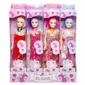 ตุ๊กตาของเล่น Elodie ในกล่องหน้าต่างและกล่องโชว์ (12 ชิ้น)