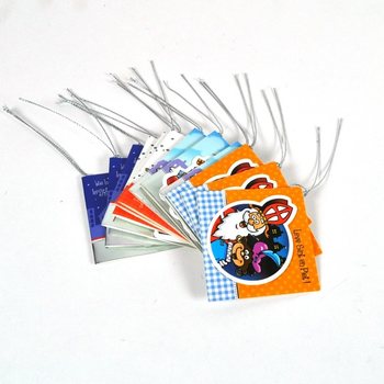 ป้ายห้อยของขวัญซินเตอร์คลาส (Sinterklaas) บรรจุกล่อง (ชุด 12 ชิ้น)