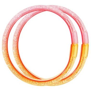 2 ชิ้น กำไลข้อมือกลิตเตอร์น้ำขนาดใหญ่ (12 ชิ้น)
