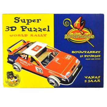 ตัวต่อ 3 มิติ ซุปเปอร์ "WORLD RALLY" (6 ชิ้น)