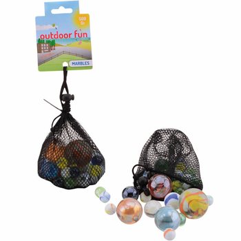OUTDOOR FUN - ชุดลูกแก้วในถุงใส่ลูกแก้ว, 500 กรัม (6 ชิ้น)