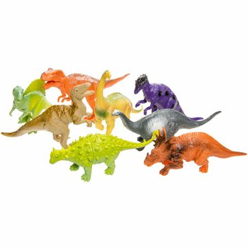 Dinosaur World: ชุดฟิกเกอร์ไดโนเสาร์ขนาดใหญ่ 8 ชิ้น