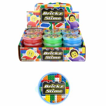 สไลม์บล็อกตัวต่อในชั้นโชว์ (24 ชิ้น)