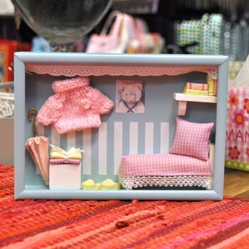 ของตกแต่งผนัง 3D ไม้สำหรับห้องเด็ก - รุ่น 3 (6 ชิ้น)