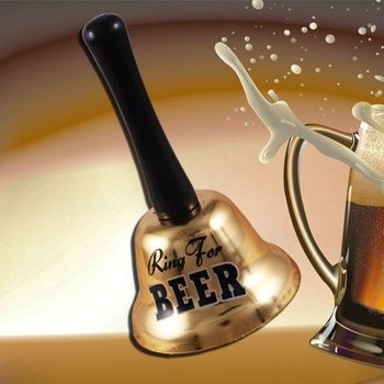 กระดิ่งเรียกเบียร์ "Ring for a Beer" ในกล่องของขวัญ (2 ชิ้น)