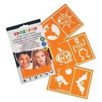 SNAZAROO - บล็อกแม่แบบเพ้นท์หน้า 6 ลาย (12 ชิ้น)