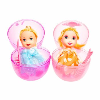 ตุ๊กตาเจ้าหญิงแสนน่ารักในไข่เซอร์ไพรส์ พร้อมกล่องโชว์ (12 ชิ้น)