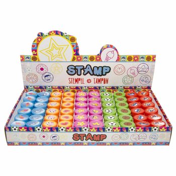 ตัวปั๊มของเล่นคละลายในกล่องโชว์ (60 ชิ้น) - ขายส่งของเล่น