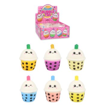 Bubble Tea Squeeze Fidget - คละสีในกล่องโชว์ (12 ชิ้น)