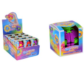 ลูกบอลฟิดเจ็ตสปินเนอร์ SPIN & POP - SPIN SHIFT BALL - กล่องดิสเพลย์ (24 ชิ้น)