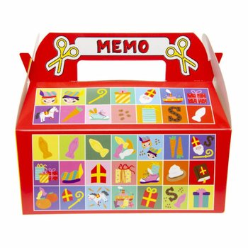 กล่องเมนูอาหาร Sinterklaas เกมความจำ (24 ชิ้น)