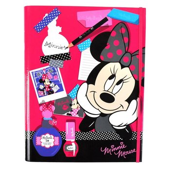 ชุดเครื่องเขียนเมคอัพ DISNEY MINNIE MOUSE ทรงหนังสือ (3 ชิ้น)